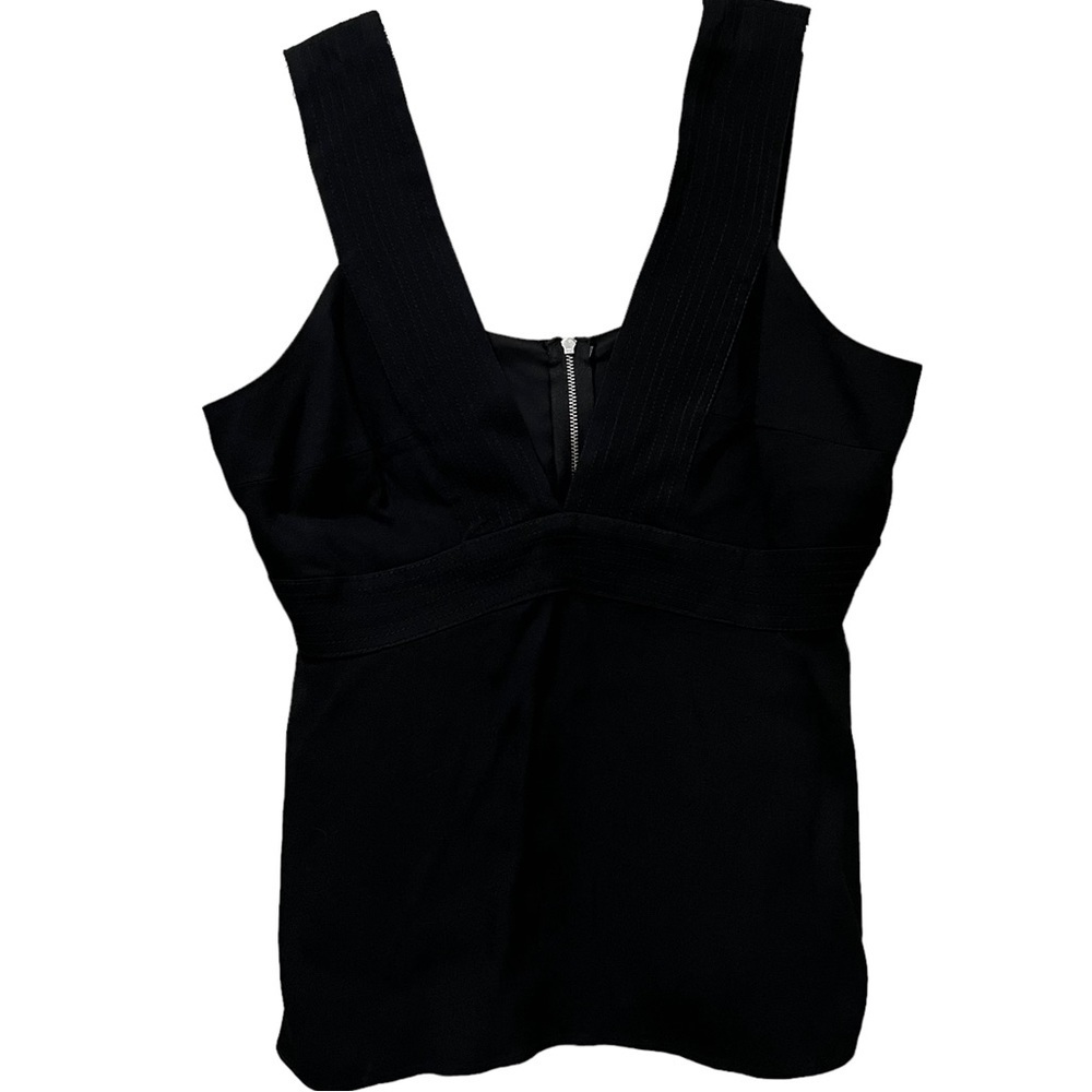 Chelsea 28 Medium Nordstrom Black Zip Back Tank Top Y1 3x $50